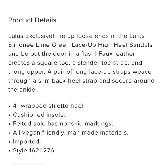 Lulu’s Simonee Heels - Picture 4 of 4